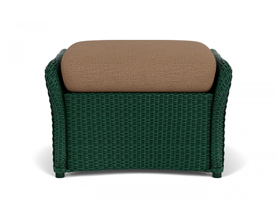 Lloyd Flanders™ Weekend Retreat Woven Ottoman - Woodland, Canvas Natural