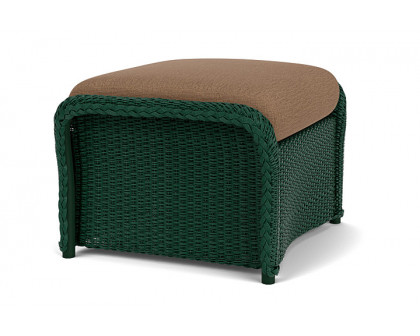 Lloyd Flanders™ Weekend Retreat Woven Ottoman - Woodland, Canvas Natural