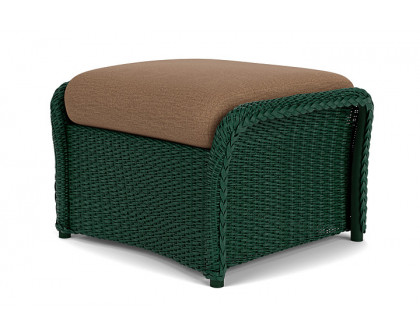 Lloyd Flanders™ Weekend Retreat Woven Ottoman - Woodland, Canvas Natural