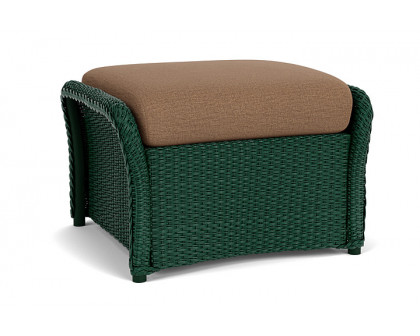 Lloyd Flanders™ Weekend Retreat Woven Ottoman - Woodland, Canvas Natural