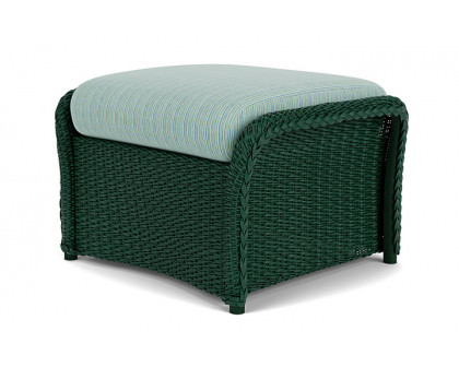 Lloyd Flanders™ Weekend Retreat Woven Ottoman - Woodland, Unearth Dew