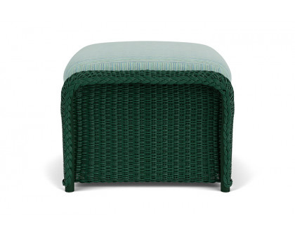 Lloyd Flanders™ Weekend Retreat Woven Ottoman - Woodland, Unearth Dew