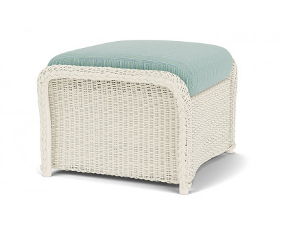 Lloyd Flanders™ Weekend Retreat Woven Ottoman - Ivory, Unearth Dew