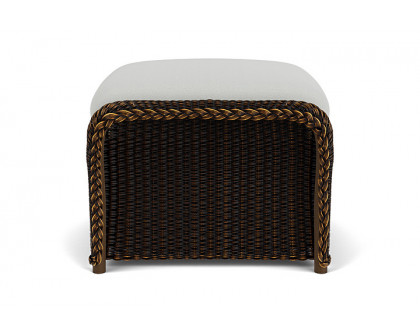 Lloyd Flanders™ Weekend Retreat Woven Ottoman - Mink, Loveboat Mint