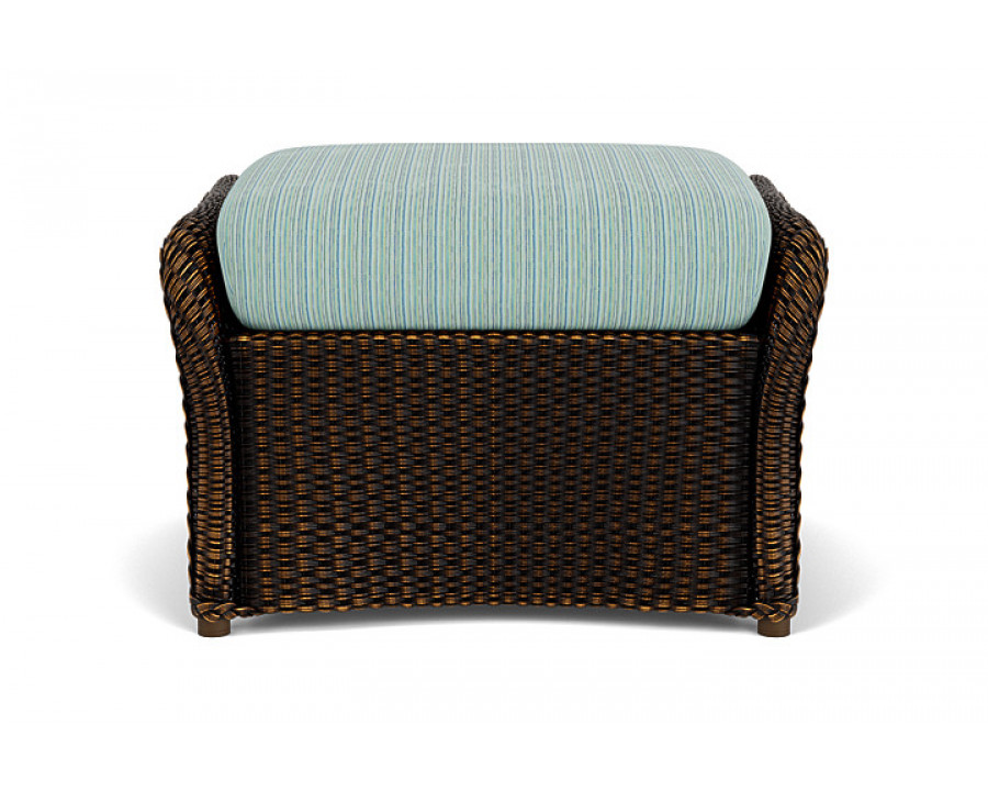 Lloyd Flanders™ Weekend Retreat Woven Ottoman - Mink, Unearth Dew