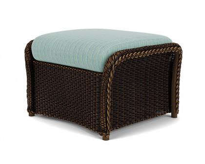 Lloyd Flanders™ Weekend Retreat Woven Ottoman - Mink, Unearth Dew