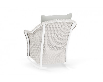 Lloyd Flanders™ Weekend Retreat Lounge Rocker - White, Loveboat Mint