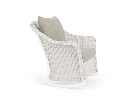 Lloyd Flanders™ Weekend Retreat Lounge Rocker - White, Callen Celadon