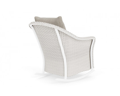 Lloyd Flanders™ Weekend Retreat Lounge Rocker - White, Callen Celadon