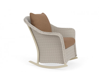 Lloyd Flanders™ Weekend Retreat Lounge Rocker - Linen, Canvas Natural