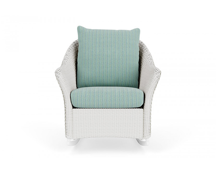 Lloyd Flanders™ Weekend Retreat Lounge Rocker - Matte White, Unearth Dew