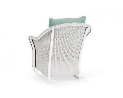 Lloyd Flanders™ Weekend Retreat Lounge Rocker - Matte White, Unearth Dew