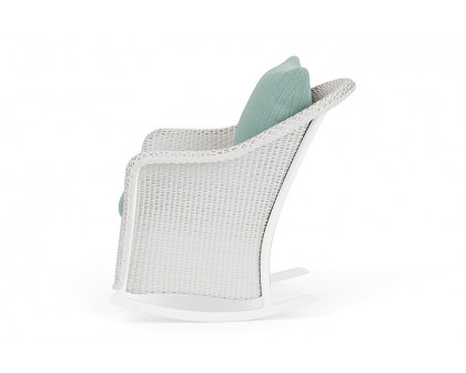 Lloyd Flanders™ Weekend Retreat Lounge Rocker - Matte White, Unearth Dew