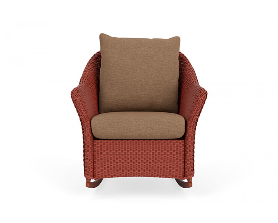 Lloyd Flanders™ Weekend Retreat Lounge Rocker - Terracotta, Canvas Natural