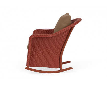 Lloyd Flanders™ Weekend Retreat Lounge Rocker - Terracotta, Canvas Natural