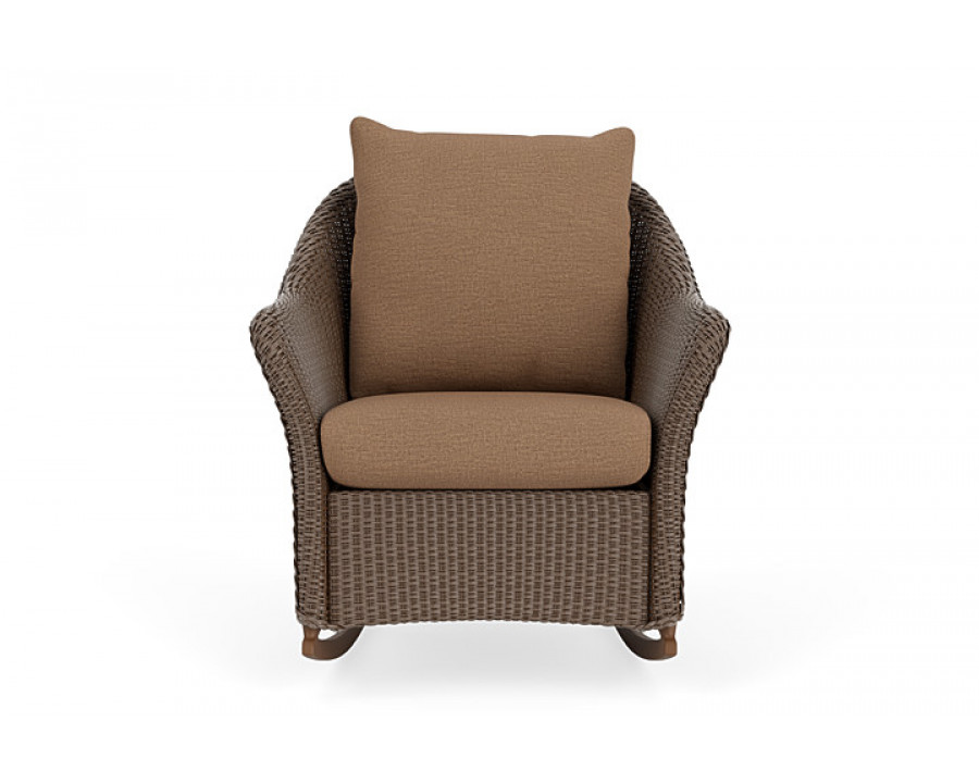 Lloyd Flanders™ Weekend Retreat Lounge Rocker - Bark, Canvas Natural