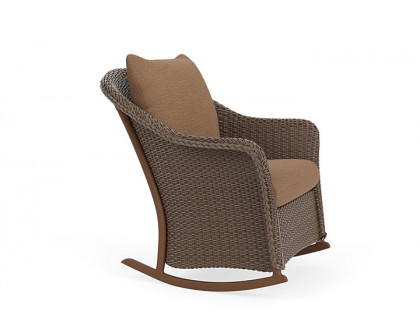 Lloyd Flanders™ Weekend Retreat Lounge Rocker - Bark, Canvas Natural