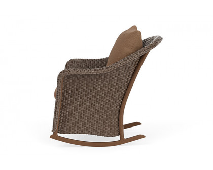 Lloyd Flanders™ Weekend Retreat Lounge Rocker - Bark, Canvas Natural