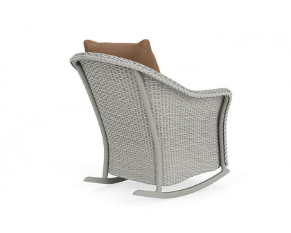 Lloyd Flanders™ Weekend Retreat Lounge Rocker - Platinum, Canvas Natural