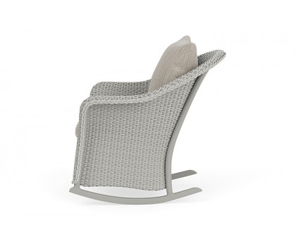 Lloyd Flanders™ Weekend Retreat Lounge Rocker - Platinum, Callen Celadon