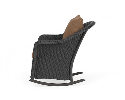 Lloyd Flanders™ Weekend Retreat Lounge Rocker - Charcoal, Canvas Natural