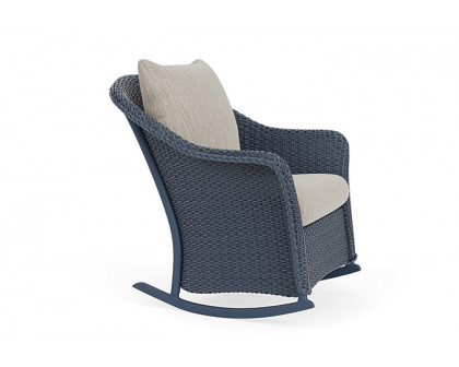 Lloyd Flanders™ Weekend Retreat Lounge Rocker - Denim Blue, Callen Celadon