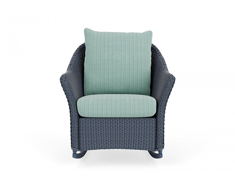 Lloyd Flanders™ Weekend Retreat Lounge Rocker - Denim Blue, Unearth Dew