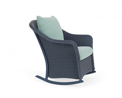 Lloyd Flanders™ Weekend Retreat Lounge Rocker - Denim Blue, Unearth Dew