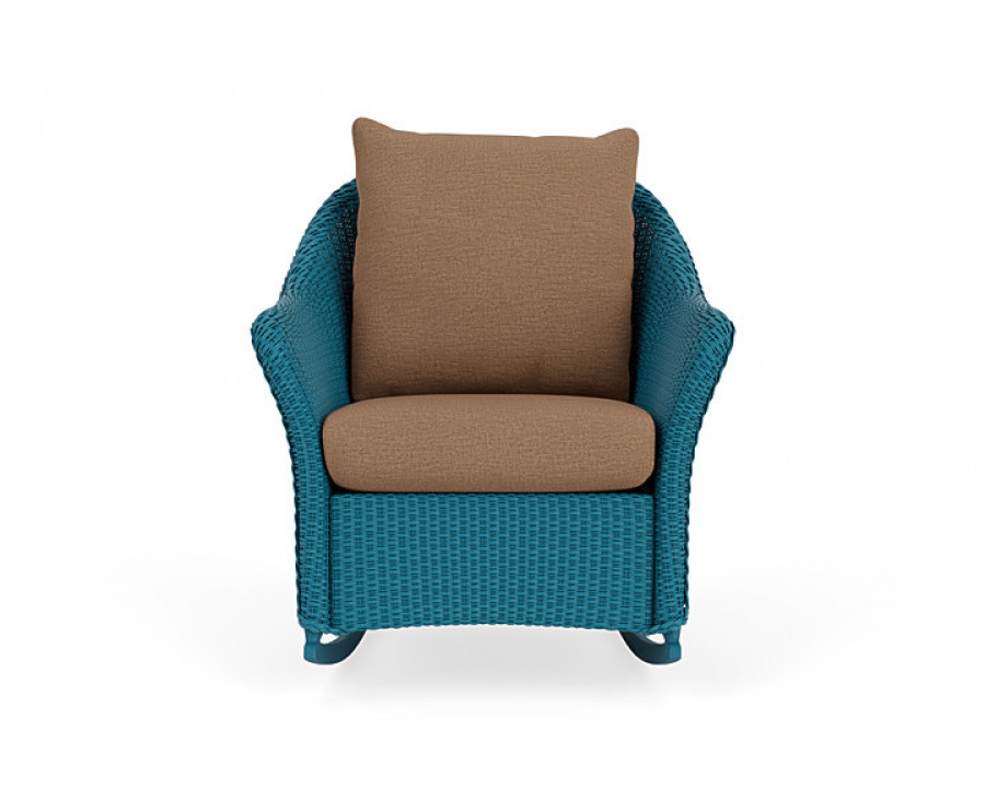 Lloyd Flanders™ Weekend Retreat Lounge Rocker - Peacock, Canvas Natural