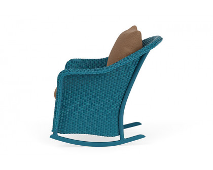 Lloyd Flanders™ Weekend Retreat Lounge Rocker - Peacock, Canvas Natural