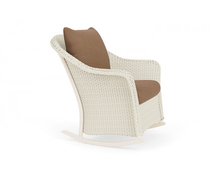 Lloyd Flanders™ Weekend Retreat Lounge Rocker - Ivory, Canvas Natural