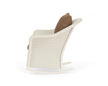 Lloyd Flanders™ Weekend Retreat Lounge Rocker - Ivory, Canvas Natural