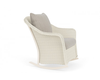 Lloyd Flanders™ Weekend Retreat Lounge Rocker - Ivory, Callen Celadon