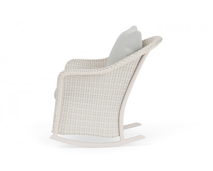 Lloyd Flanders™ Weekend Retreat Lounge Rocker - Antique White, Loveboat Mint