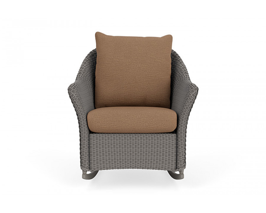 Lloyd Flanders™ Weekend Retreat Lounge Rocker - Pewter, Canvas Natural