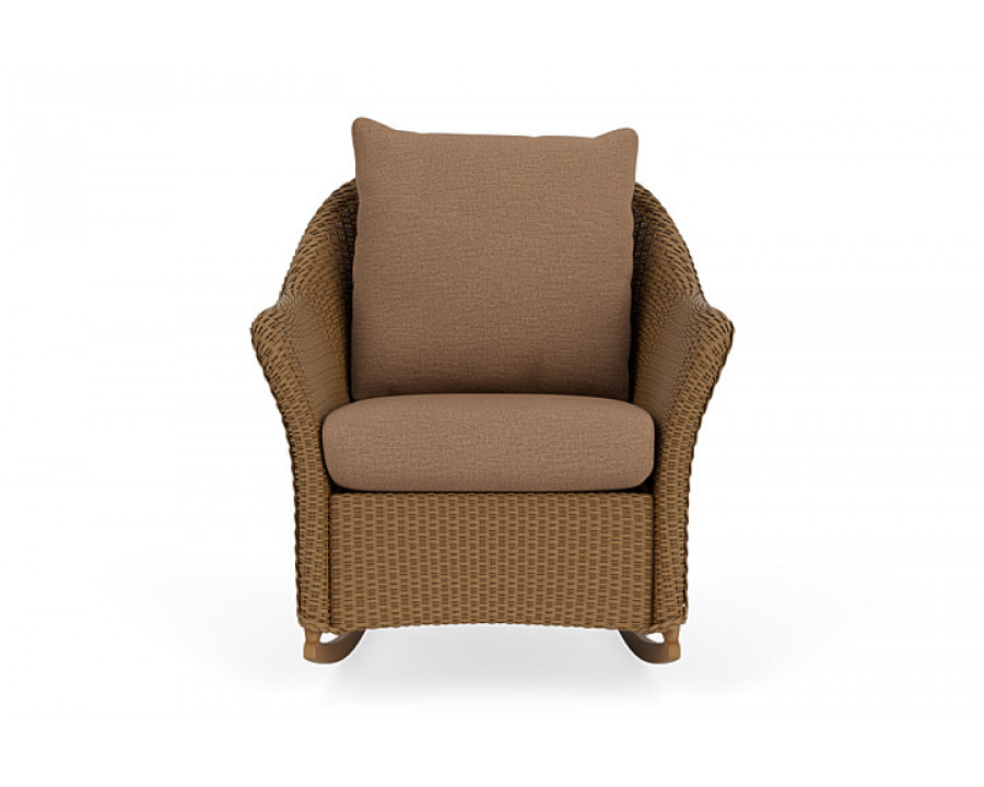 Lloyd Flanders™ Weekend Retreat Lounge Rocker - Hickory, Canvas Natural