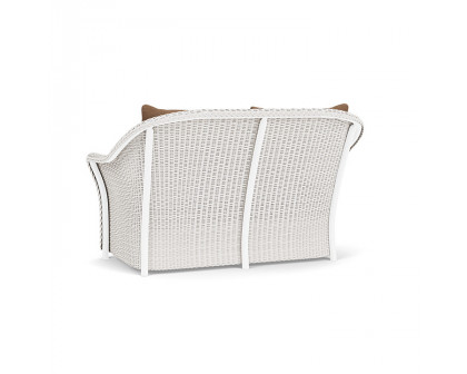 Lloyd Flanders™ Weekend Retreat Loveseat - White, Canvas Natural