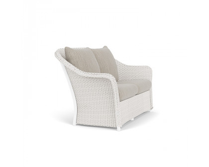 Lloyd Flanders™ Weekend Retreat Loveseat - White, Callen Celadon