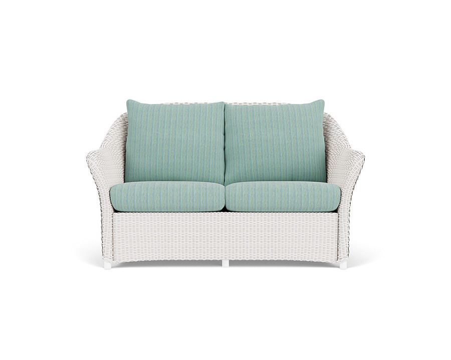 Lloyd Flanders™ Weekend Retreat Loveseat - White, Unearth Dew