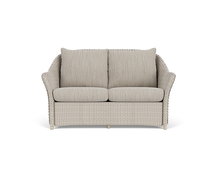 Lloyd Flanders™ Weekend Retreat Loveseat - Linen, Callen Celadon