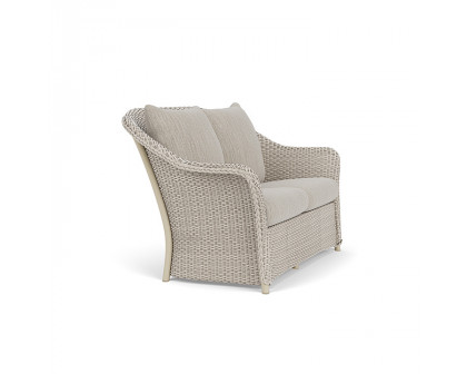 Lloyd Flanders™ Weekend Retreat Loveseat - Linen, Callen Celadon