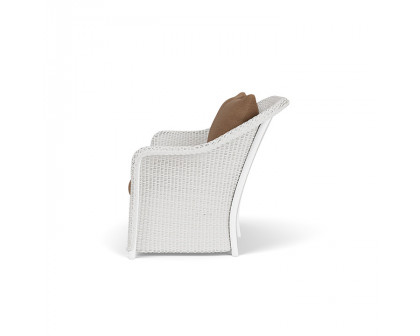 Lloyd Flanders™ Weekend Retreat Loveseat - Matte White, Canvas Natural