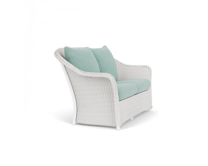 Lloyd Flanders™ Weekend Retreat Loveseat - Matte White, Unearth Dew