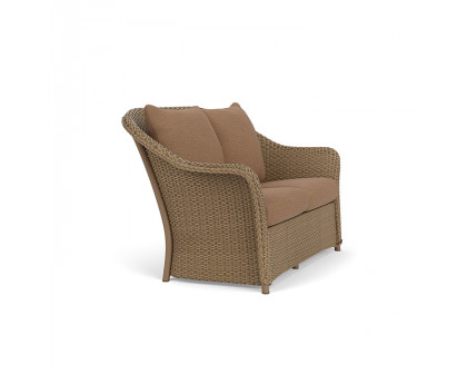 Lloyd Flanders™ Weekend Retreat Loveseat - Fawn, Canvas Natural