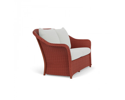 Lloyd Flanders™ Weekend Retreat Loveseat - Terracotta, Loveboat Mint