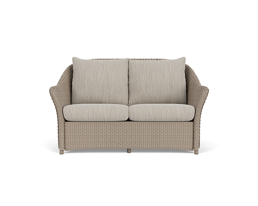 Lloyd Flanders™ Weekend Retreat Loveseat - French Beige, Callen Celadon