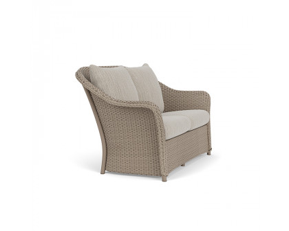 Lloyd Flanders™ Weekend Retreat Loveseat - French Beige, Callen Celadon