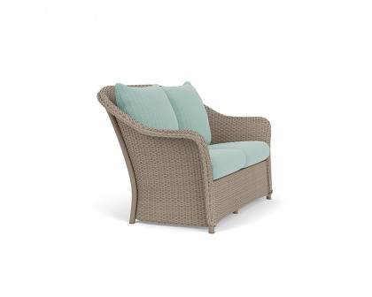 Lloyd Flanders™ Weekend Retreat Loveseat - French Beige, Unearth Dew