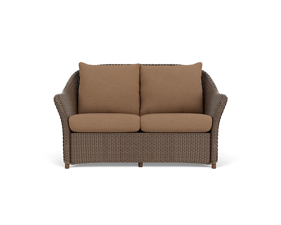 Lloyd Flanders™ Weekend Retreat Loveseat - Bark, Canvas Natural