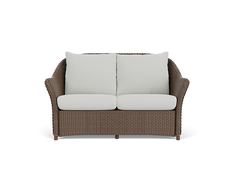 Lloyd Flanders™ Weekend Retreat Loveseat - Bark, Loveboat Mint